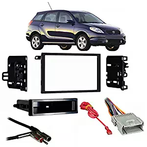 Fits Toyota Matrix 2003-2004 Double DIN Stereo Harness Radio Install Dash Kit