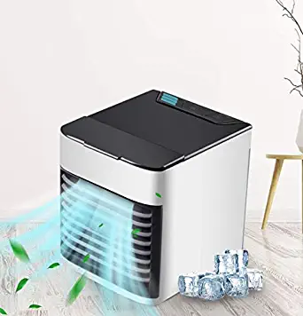 Personal Space Air Cooler, 3 in 1 USB Mini Portable Air Conditioning Fan, Humidifier Cooling Fan