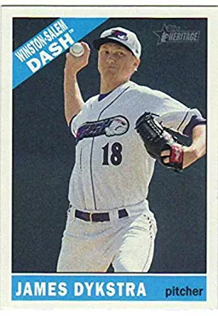 2015 Topps Heritage Minor League Baseball #54 James Dykstra Winston-Salem Dash