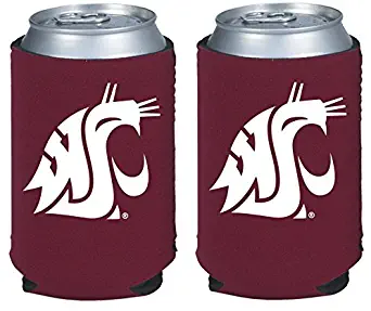 NCAA College 2014 Team Logo Color Can Kaddy Holder Cooler 2-Pack