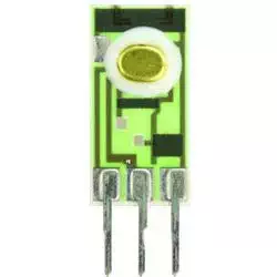 Honeywell 91SS12-2 Industrial Hall Effect Sensors, Sensing R: ±40mT, Sensitivity: 7.5mV/G, Analog Vout, Sourcing Iout 10mA, Vs: -0.5-18Vdc, Through Hole