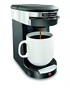 Hamilton Beach Commercial HDC200S Hospitality Coffeemaker, 1 Cup, Black/Silver, Single Serve Coffee Pod Brewer