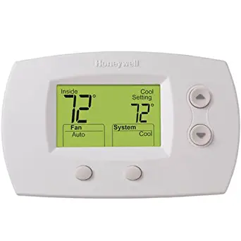 Honeywell TH5220D1029/U 5000 Non-Programmable Heating and Cooling Digital Thermostat, Premier White