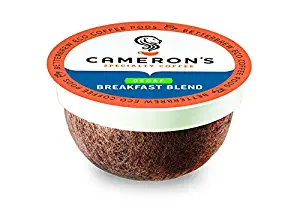 Cameron's Coffee Single Serve Pods, Decaf Breakfast Blend, 12 Count (Pack of 1)