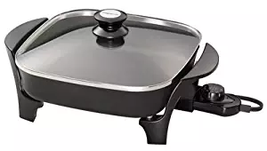 Presto National Ind 06626 Electric Skillet With Glass Lid, 11-In. - Quantity 3