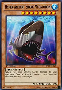 YU-GI-OH! - Hyper-Ancient Shark Megalodon (BP02-EN121) - Battle Pack 2: War of The Giants - 1st Edition - Rare