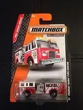 2014 Matchbox MBX Heroic Rescue 79/120 - Pierce Dash Fire Engine