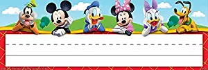 Eureka Mickey Mouse Clubhouse Teacher Supplies Self-Adhesive Name Plates, 36 pcs, 9.5'' x 3.25''