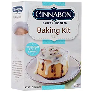 Cinnabon At-Home Baking Kit, Makes Cinnamon Rolls & More! (1.25 lbs)