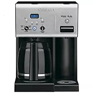 Cuisinart Programmable Coffeemaker Digital 12 Cup Stainless Steel Charcoal Water Filter 56 Oz.