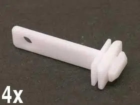 BMW e36 e38 e46 (95-06) Clip Dash Air Bag Cover (x4 clips)