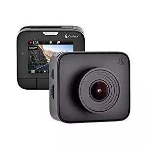Cobra Dash Cam DASH2208 Feat.1296p Super HD, 8GB MicroSD Included, with G-Sensor Auto Accident Detection, Loop Recording, 160 Degree Ultra-Wide Angle DVR, 2" LCD Dashboard Camera