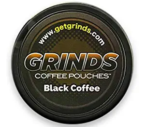 Grinds Coffee Pouches - 3 Cans - Black Coffee - Tobacco Free Healthy Alternative …