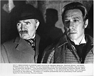 Murder by Decree Sherlock Holmes & Watson James Mason Christopher Plummer Photo