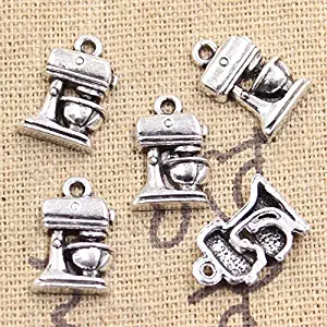 Value-Smart-Toys - 20pcs Charms kitchenaid electric mixer kitchen cooking 16x10mm Antique pendant fit,Vintage Tibetan Silver,DIY bracelet necklace - Special Gifts