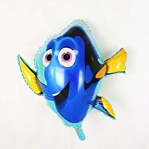 Xucus Great White Shark Balloon Octopus Sea Animal Aluminum Film Balloon Hippocampus Inflatable Shark Dolphin - (Color: 4)