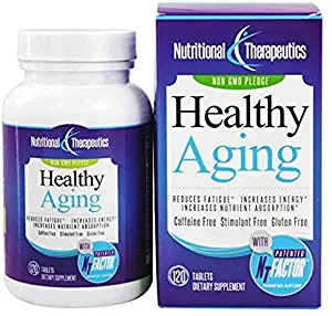 Healthy Aging with NTFactor®, 120 Tablets - Youthful Vibrancy, Increased Energy, Improved Quality of Life by NTI Nutritional Therapeutics Inc.