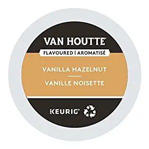 Van Houtte (Vanilla) Hazelnut Coffee, 24-Count K-Cups for Keurig Brewers (Pack of 2)