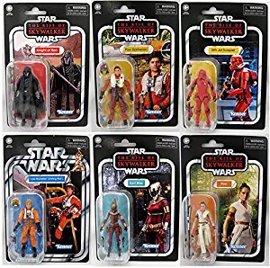 Star Wars Vintage 3.75 Inch Action Figure (2019 Wave 9) - Set of 6 (VC155 to VC160)