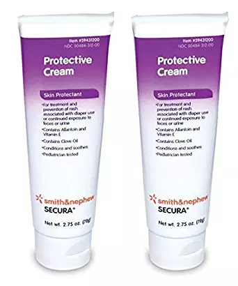 Secura Protective Cream - 2.75 Ounces Tube - Pack of 2