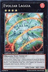 YU-GI-OH! - Evolzar Laggia (CT09-EN011) - 2012 Collectors Tins - Limited Edition - Super Rare