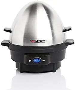 EWARE XJ-92254 Stainless Steel 7-Egg Cooker