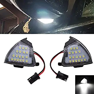 Paision Error Free LED Under Side Mirror Puddle Light for Vw Golf 5 Mk5 Mkv Passat B6 Jetta Eos