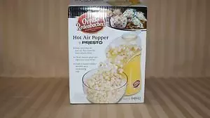 Orville Redenbacher's Gourmet Popping Corn Hot Air Popcorn Popper by Presto model # 04842