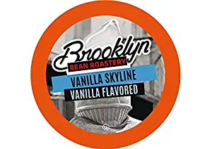 Brooklyn Beans Vanilla Skyline Coffee Pods, Compatible with 2.0 K-Cup Brewers, 40 Count