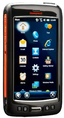 Honeywell Dolphin 70e 4.3" Texas Instruments 1GHz 512MB 1GB Android 4.0 - Black 70E-LG0-C122SE2