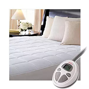 Sunbeam Luxury Quilted Electric Heated King Mattress Pad