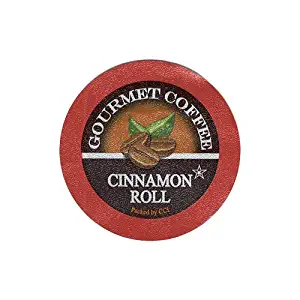 Cinnamon Roll Coffee, 24 Count, Single Serve Cups Compatible With All Keurig K-cup Brewers