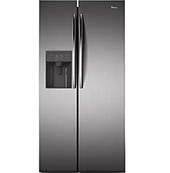 Whirlpool WRS49AKDWC Side-by-Side Refrigerator 220-240 Volts 50Hz Export Only