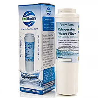 EcoBlueLife Replacement Water Filter, Compatible with Maytag UKF8001, EDR4RXD1, 4396395, Pur Filter 4, Kenmore 46-9005