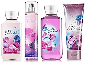 Bath & Body Works Be Enchanted Deluxe Gift Set - Body Lotion - Body Cream - Fragrance Mist & Shower Gel Full Size
