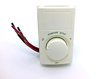 DAYTON 3UF74D Thermostat, Cooling/Heating, Double Pole, 120/240V