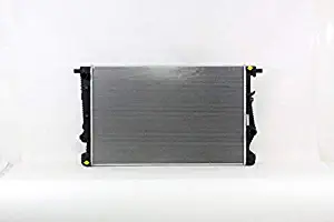 PACIFIC BEST INC. Radiator For/Fit 13401 14-17 Jeep Cherokee 2.4l/3.2L w/Dual Fan Plastic Tank Aluminum Core 1-Row