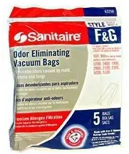 Sanitaire F&G Odor Eliminating Vacuum Bags - 5 pack