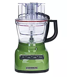 KitchenAid RKFP0722GA 7-Cup Food Processor with Exact Slice System - Green Apple (Renewed)