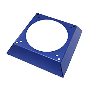 Akust Aluminum 80mm & 92mm to 120mm Case Fan Adapter Blue