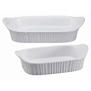 1115855 CorningWare French White III 2 piece Set -