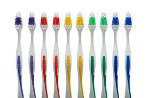 FactorDuty 100 Toothbrushes Lot Wholesale Standard Classic Medium Soft Toothbrush