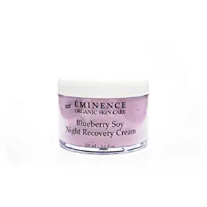 Eminence Organic Skincare Blueberry Soy Night Recovery Cream, 8.4 Fluid Ounce