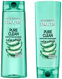 Garnier Fructis Daily Use Pure Clean Shampoo And Conditioner With Aloe Extract 12.5 oz.