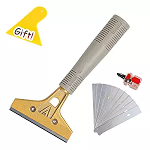 Extendable Razor Blade Sticker/paint Scraper Remover for Window Glass Windshield Tile Granite Wall Cleaning Hand Tool, Gum Cleaning, Stove Cleaner, SCRP-A