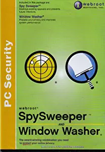 Webroot Spy Sweeper and Window Washer