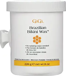 GiGi Brazilian Bikini Wax Microwave Formula 8 oz. (Pack of 2)