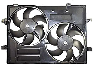 Engine Cooling Fan Assembly - Cooling Direct For/Fit JA3115101 02-05 Jaguar X-Type WITHOUT Speed Control Module