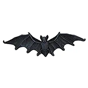 Design Toscano Key Hook Rack - Vampire Bat Key Holder Wall Sculpture - Bat Figure - Halloween Bats