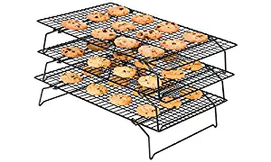 Culinary Edge 33000 Wire Cooling Rack, Black